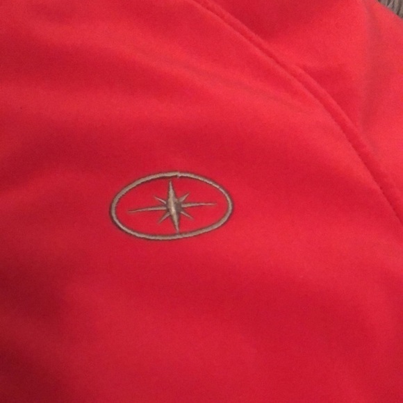 Polaris snowmobiling zip up soft shell jacket. - Picture 2 of 12